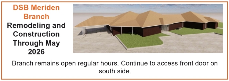 DSB Meriden branch is being remodeled now.