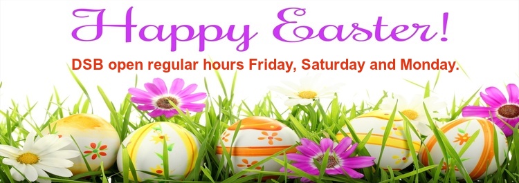 D-S-B open Friday before Easter
